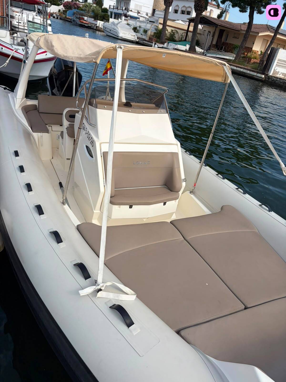 Semi-rigide Lomac Nautica 790 In 250cv 2