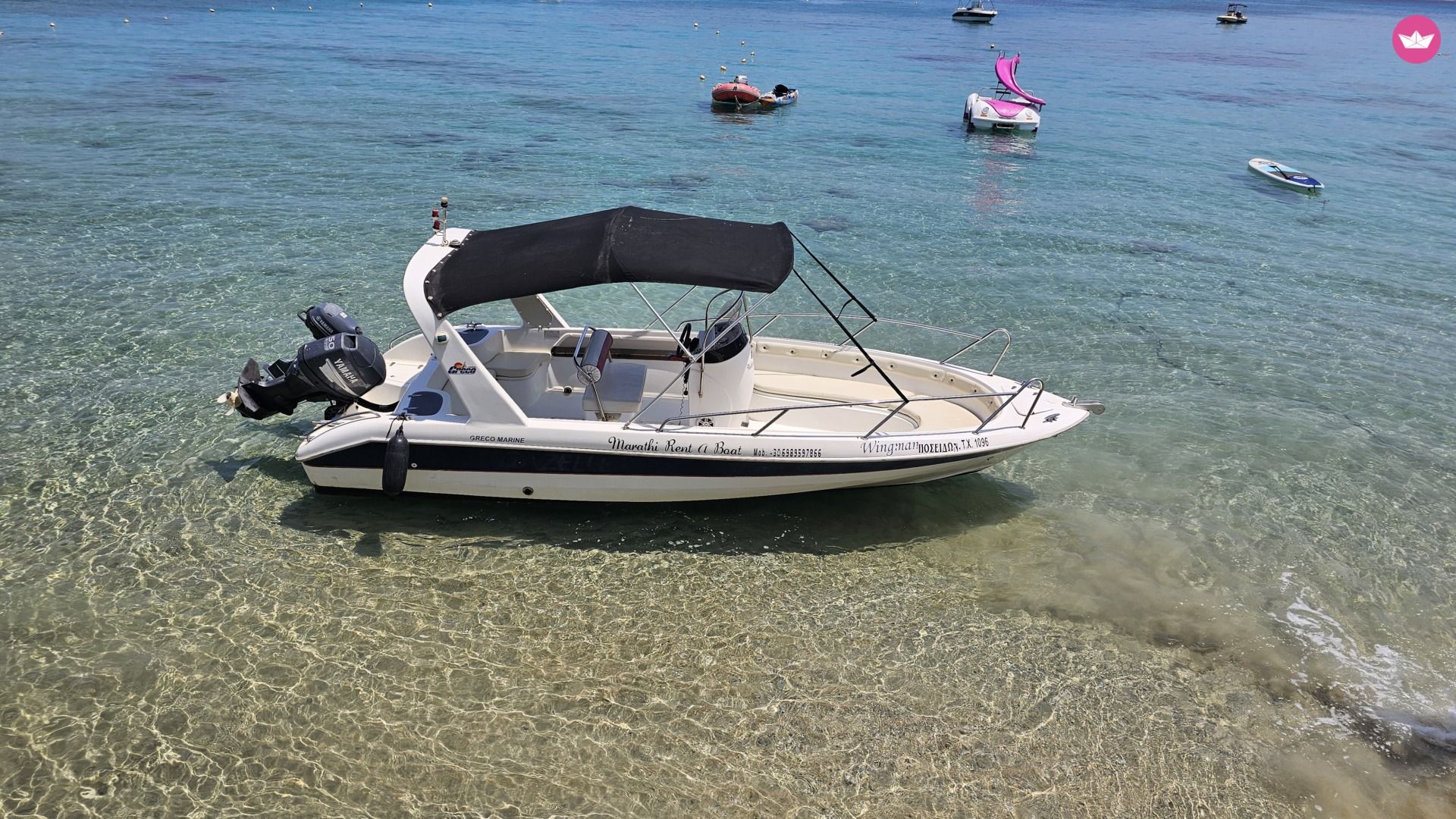 Bateau à moteur Greco marine Gazelle 56cv 2
