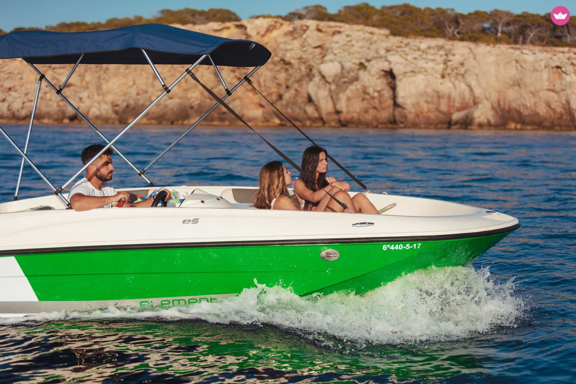 Bateau à moteur Bayliner with 40 HP 40cv 5