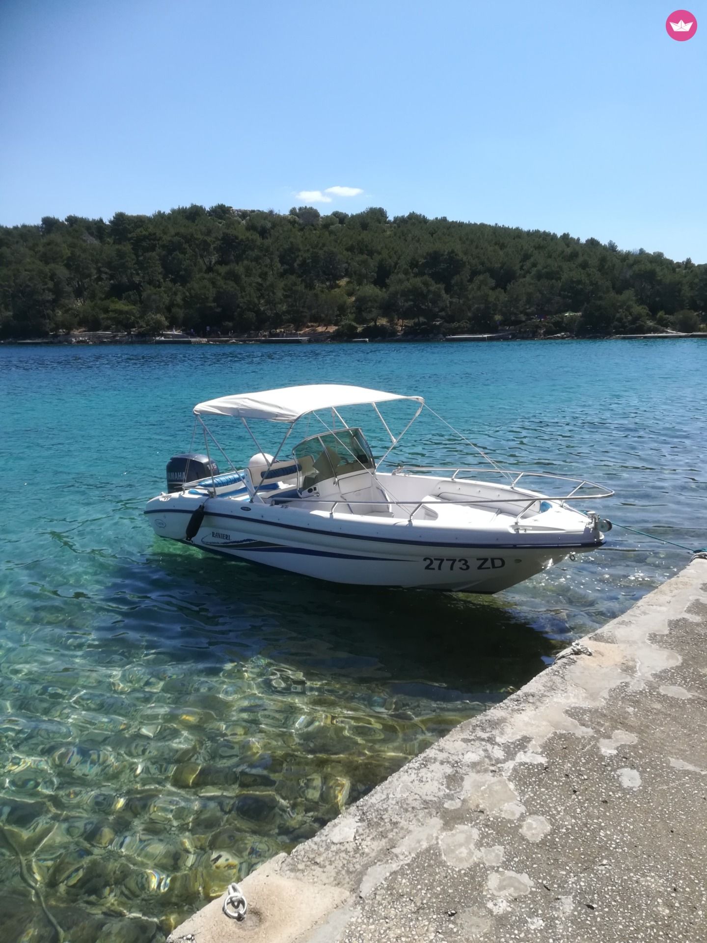 Charter motorboat in Zadar  
