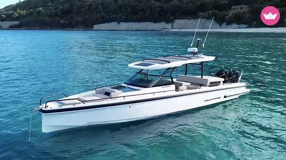 Bateau à moteur Axopar 37 700cv 7
