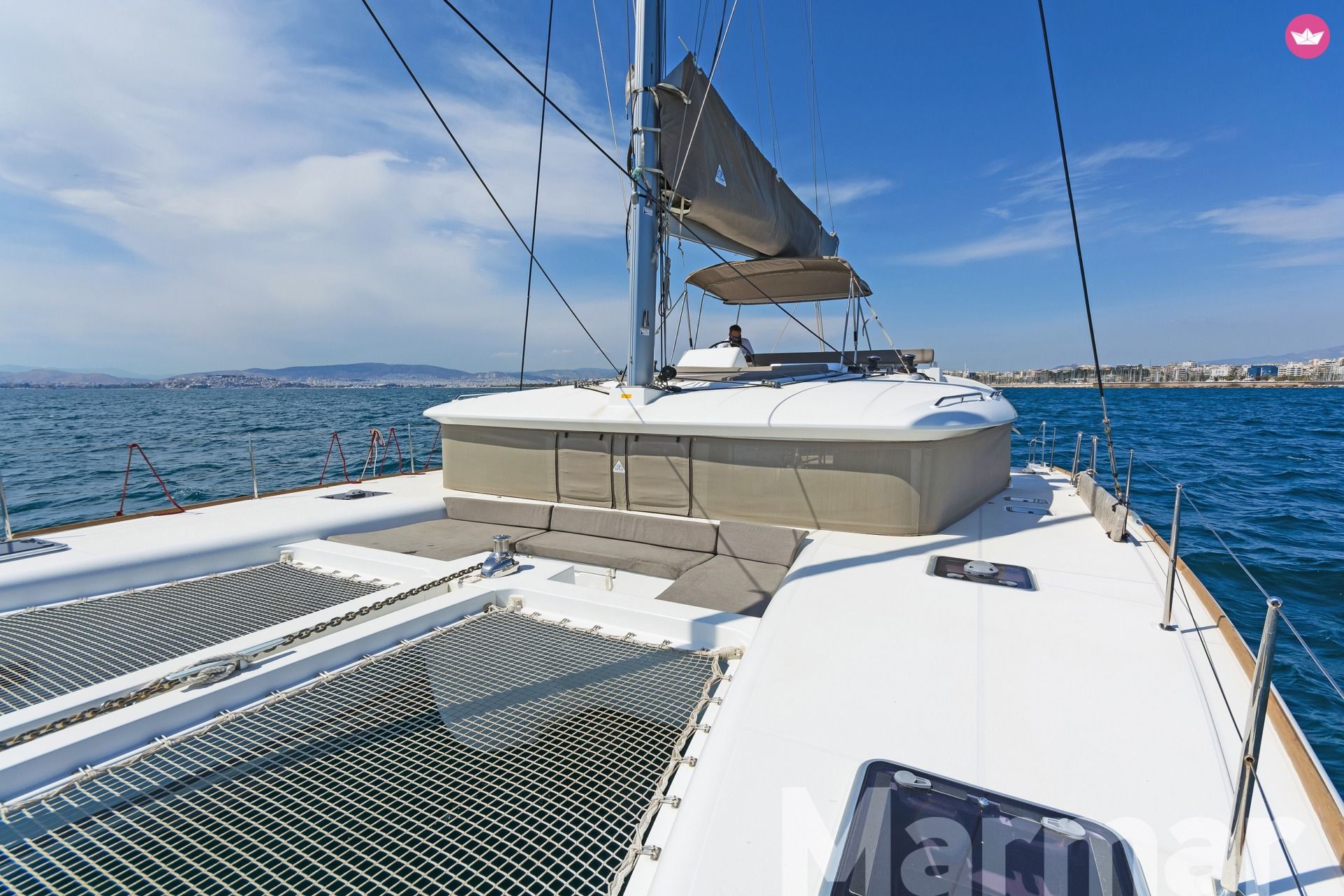 Charter catamaran in Athens  