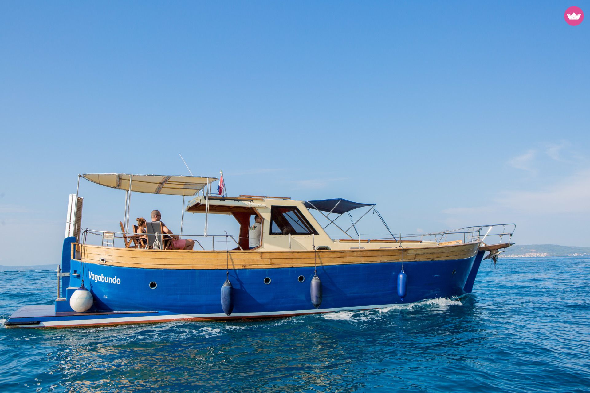 Charter motorboat in Split  