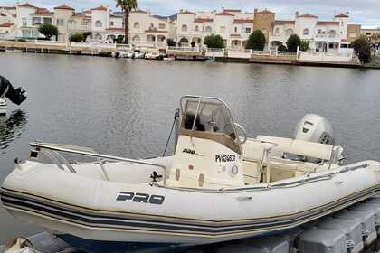 Miete RIB Zodiac pro open 650 Roses