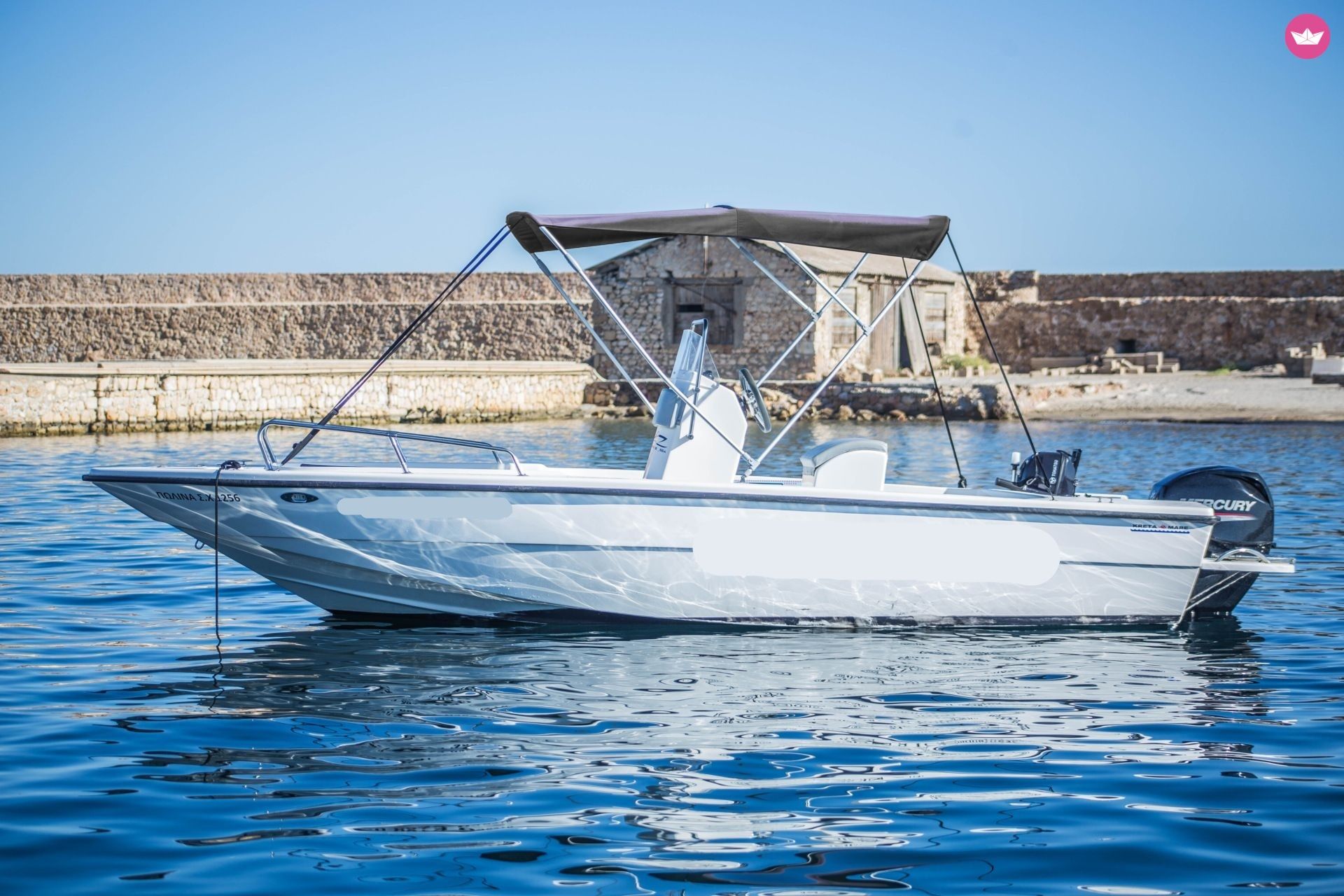 Bateau sans permis Kreta mare Discovering the Sea 30cv 3