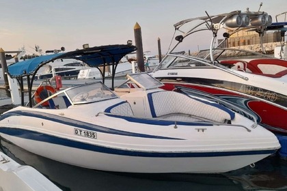 Rental Motorboat Jet Boat Blue Jet Boat 38ft Dubai
