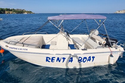 Rental Boat without license  proteus 5.50m Agia Pelagia