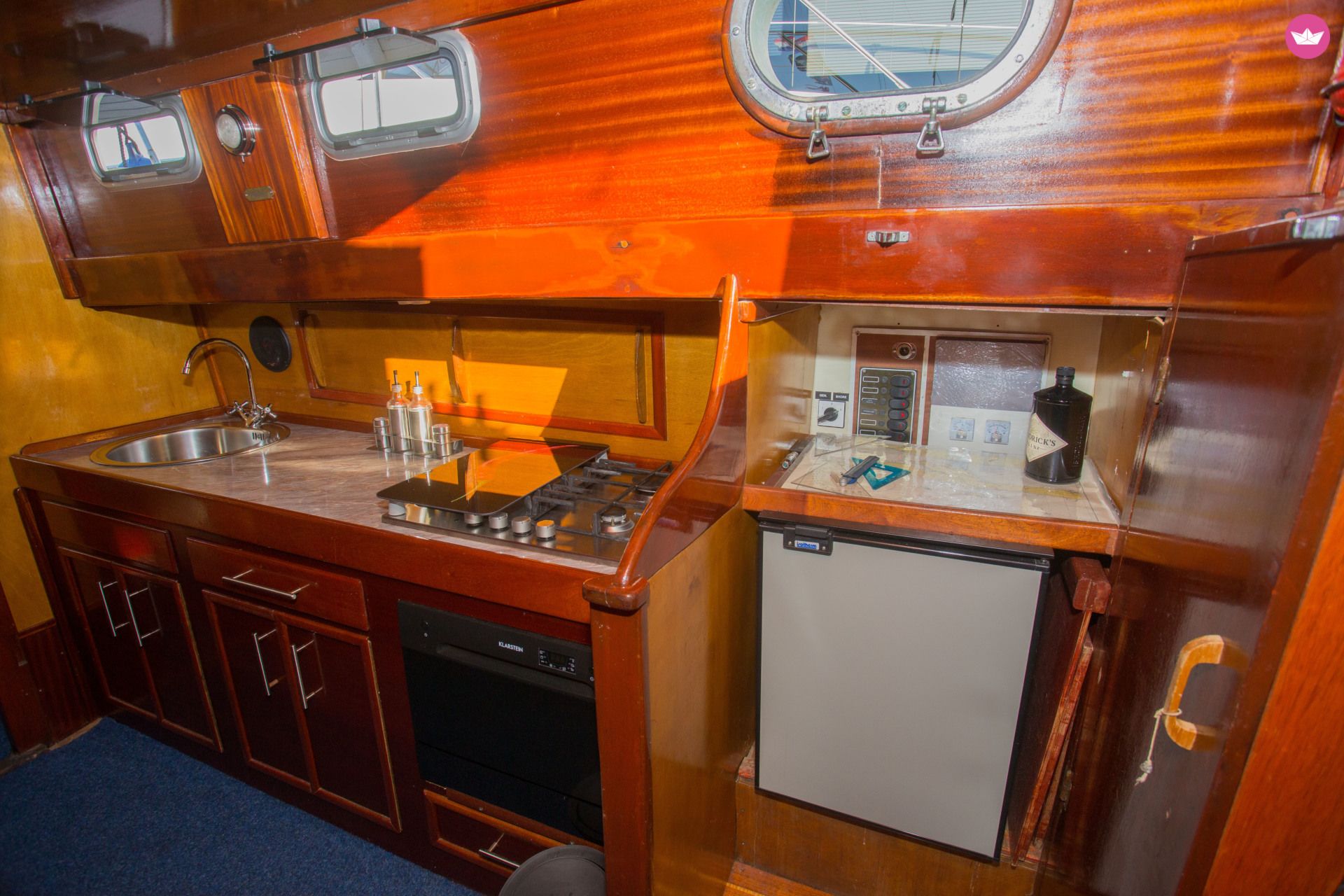 Traitional Croatian Boat Leut Vagabundo in Split  