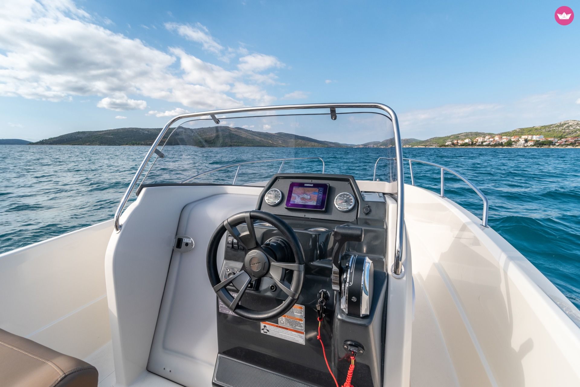 Miete Motorboot Quicksilver 675 Open Split