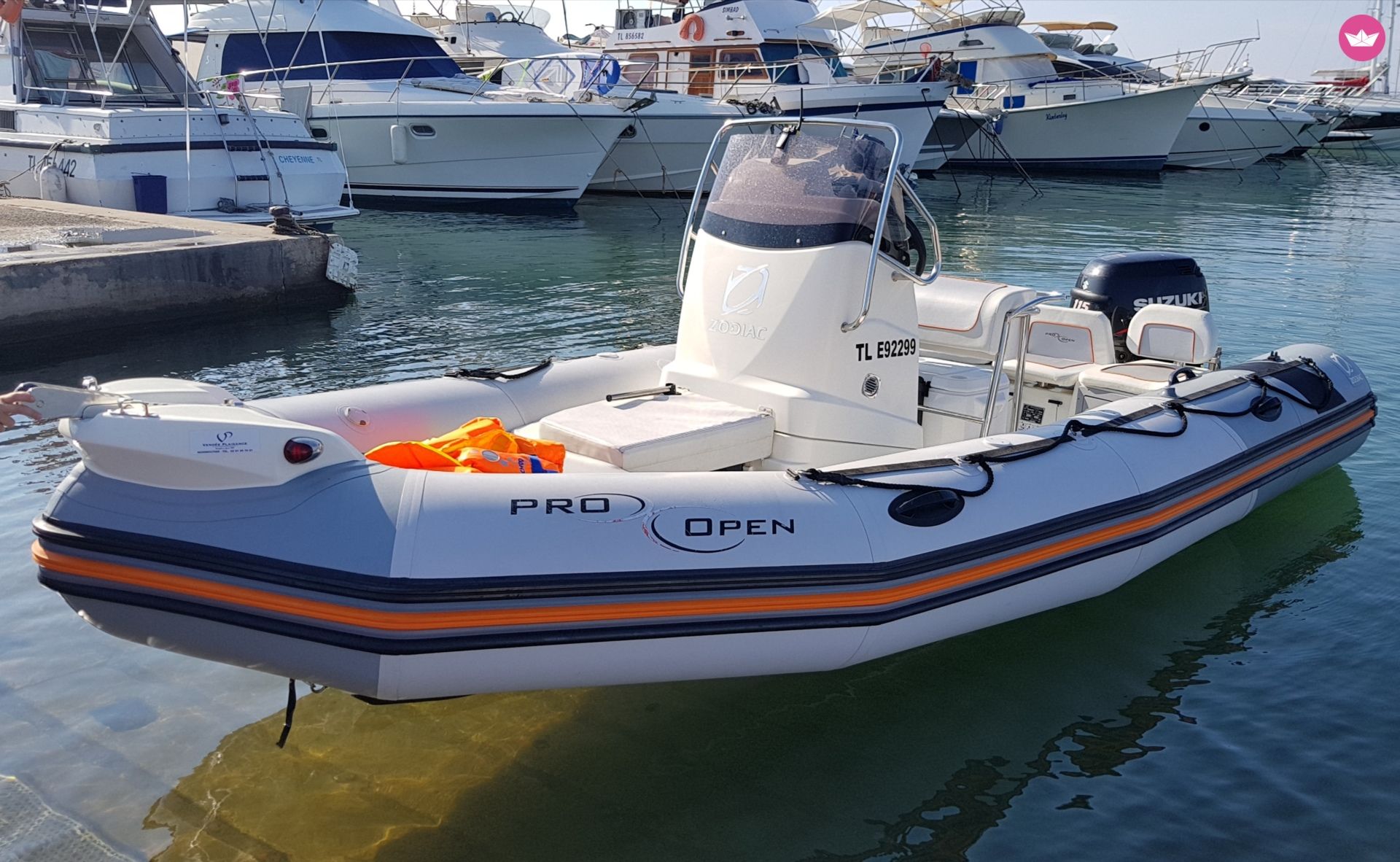 Zodiac Pro Open 550 à Hyères à louer