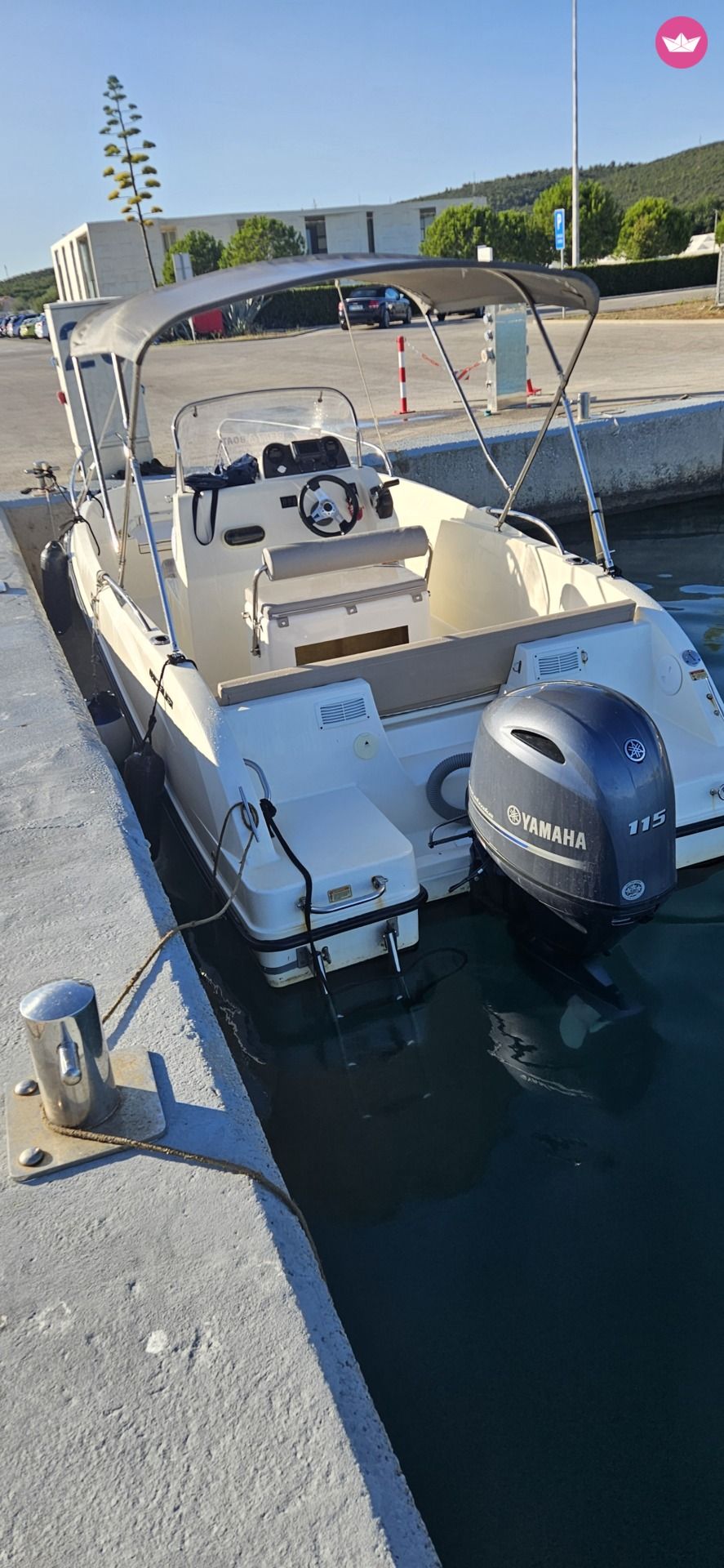 Bateau à moteur Quicksilver active 555 115cv 4