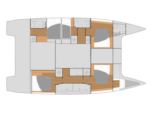 Catamaran  Tanna 47 Boat design plan