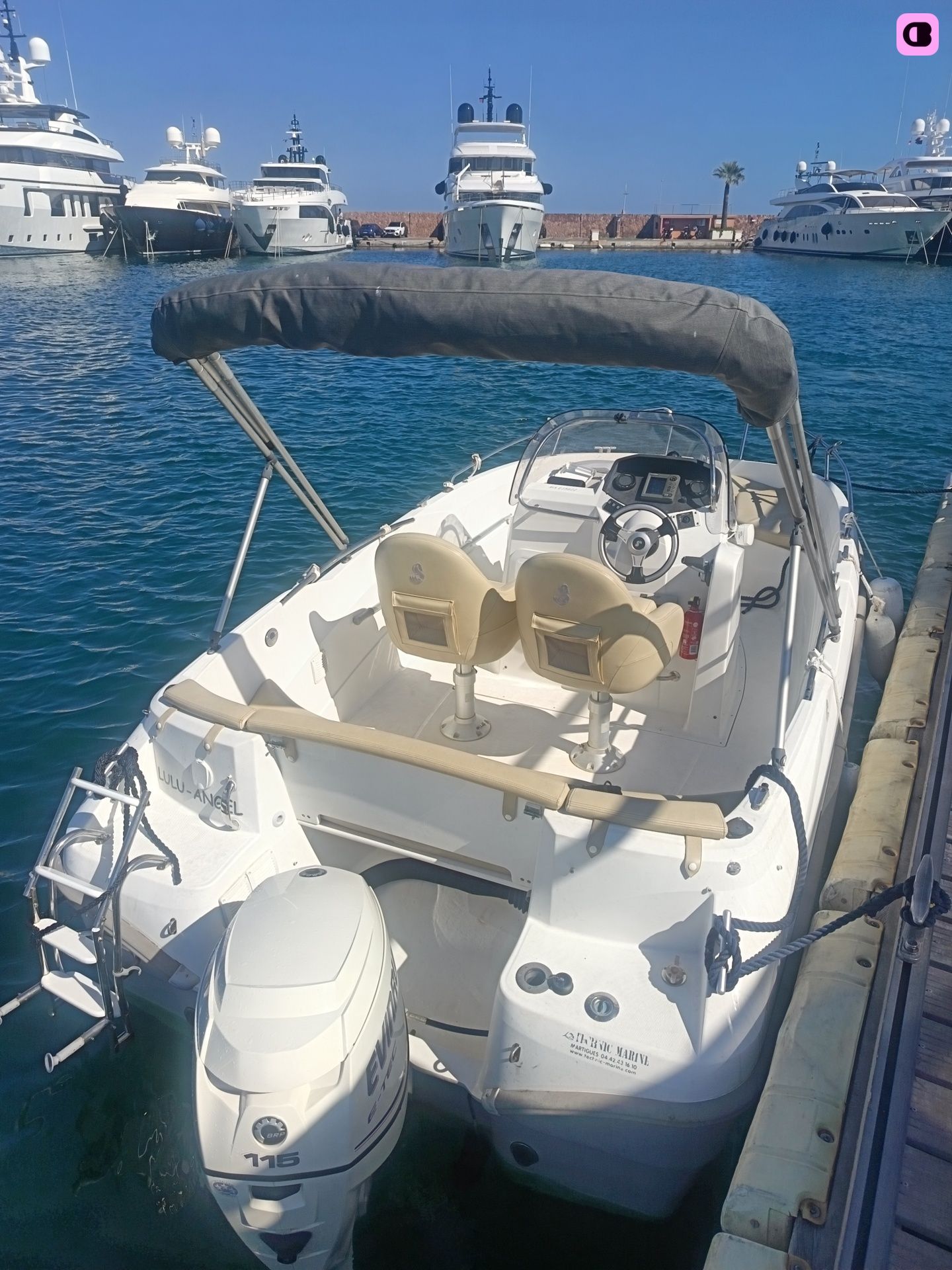 Bateau à moteur Beneteau Flyer 115cv 4
