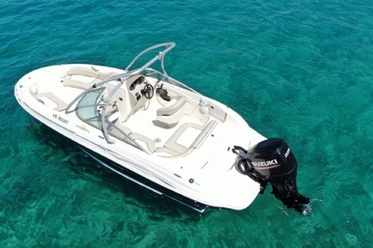 Rental Motorboat SEA RAY Sundeck 200 Chora, Ios