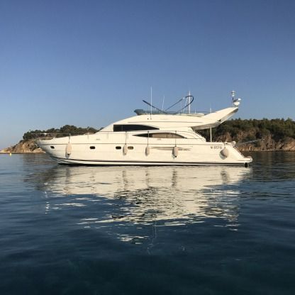 Location Bateau à moteur Princess 61 Fly Hyères