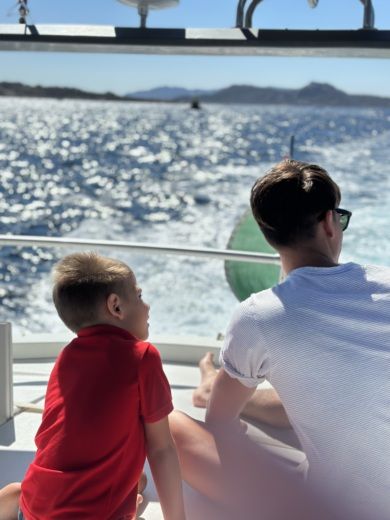 Porto Cervo Motorboat Mochi Craft 46 Fly rev. 2022 alt tag text