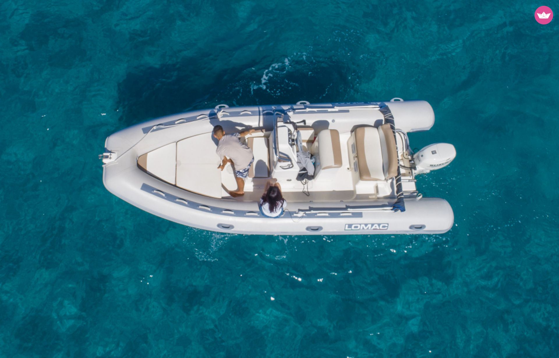 Semi-rigide Lomac Nautica LOMAC EUFORIA 5,80 mt 40cv 5