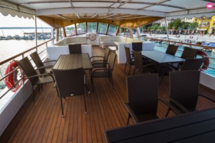 Traditional wooden boat Kamelija - for private tours