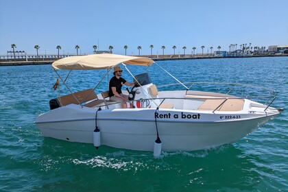 Rental Motorboat Astilux 600 open Alicante