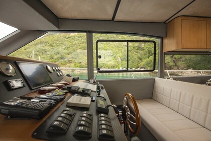 Hyra båt Motorbåt Custom Made Golden blue Fethiye