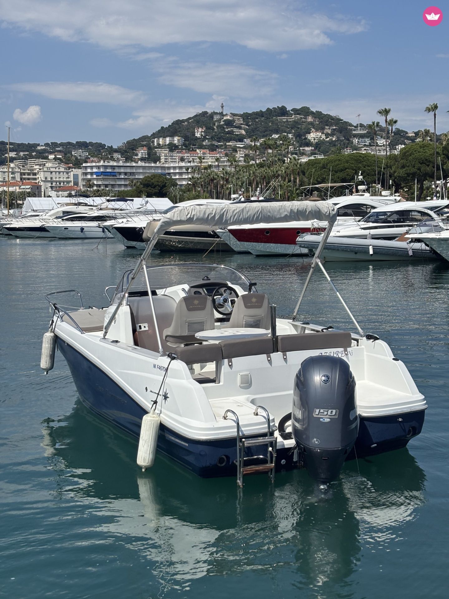 Bateau à moteur Jeanneau Cap Camarat 6.5 Cc 150cv 7