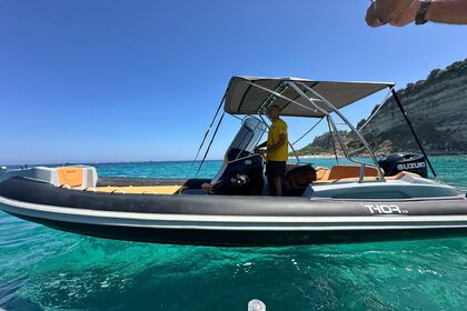 Noleggio Gommone PRUA AL VENTO THOR 7.0 Tropea