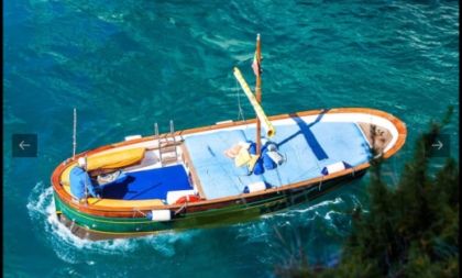 Charter Motorboat Gozzo Aprea Mare 7,80 Metros Ibiza