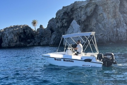 Location Bateau sans permis  compass 150cc Tsoutsouros