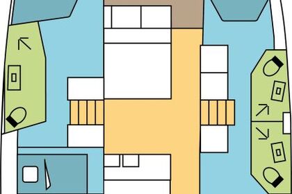 Miete Katamaran Catana Group Bali 4.6 - 5 + 2 cab. Općina Primošten