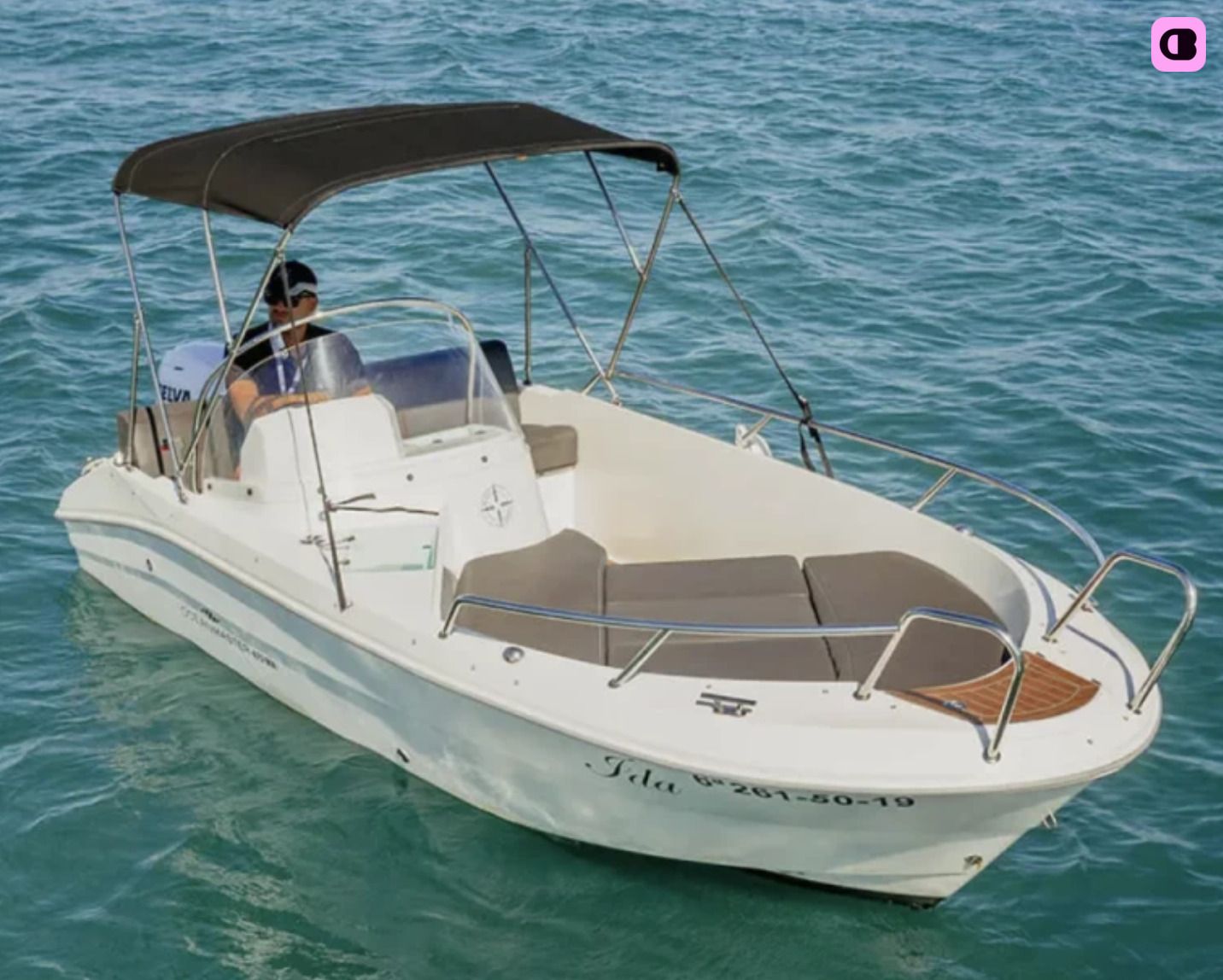 Bateau à moteur Ocean Master 470 WA 15cv 8