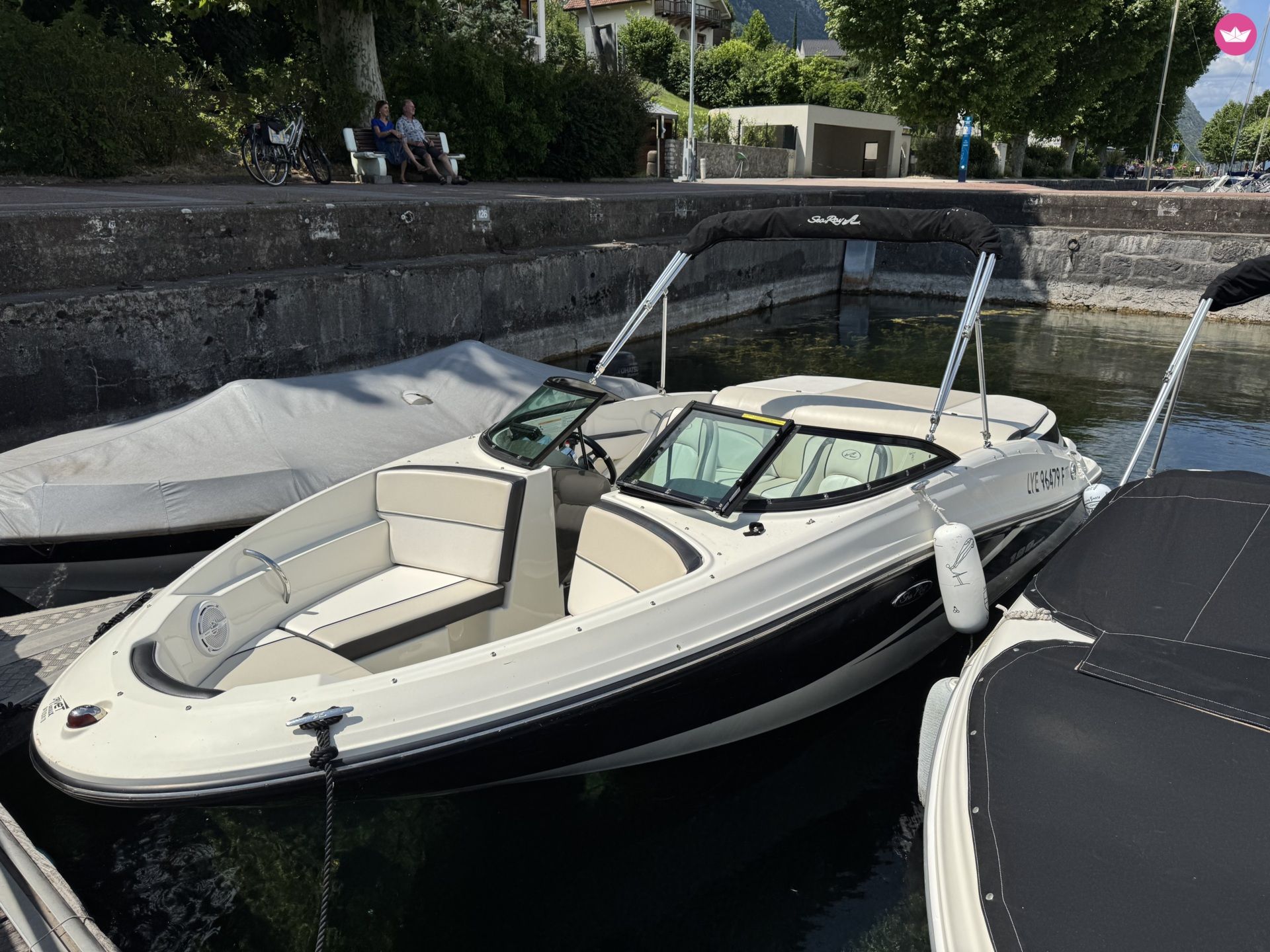 Bateau à moteur Sea Ray 190 Sport 200cv
