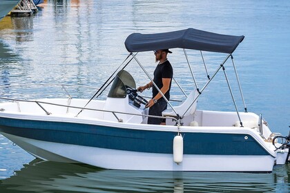 Miete Boot ohne Führerschein  Jeanneau Navy Blue Premium 6 places Cap d’Agde