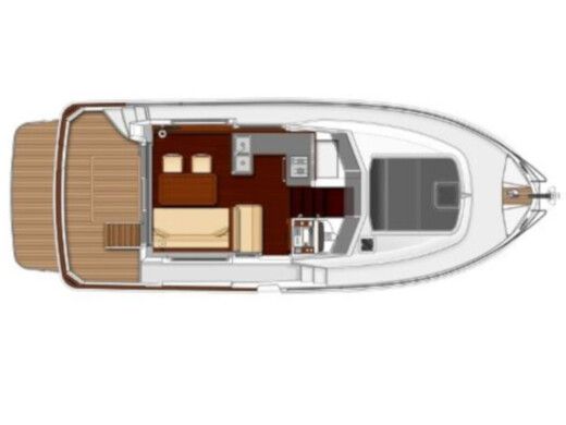 Motorboat Beneteau Swift Trawler 34 Boat design plan