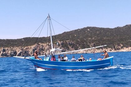 Miete Motorboot Gozzo Carlofortino Crabonaxa