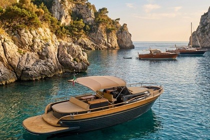 Hyra båt Motorbåt Nautica Esposito Gozzo Positano Open Positano