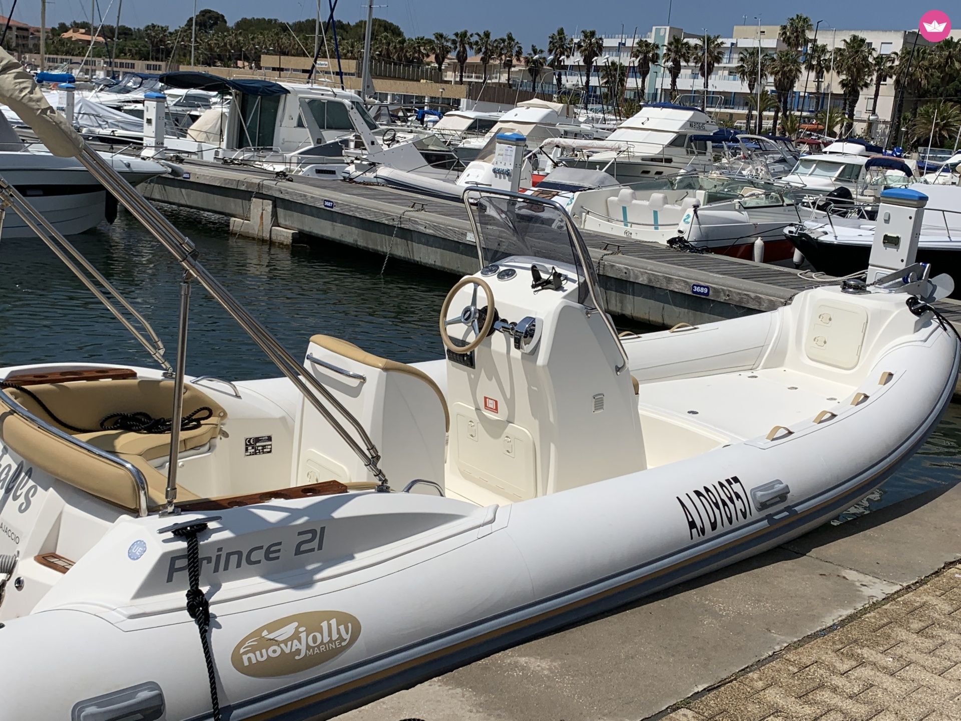 Location Semi-rigide Nuova Jolly Prince 21 Hyères