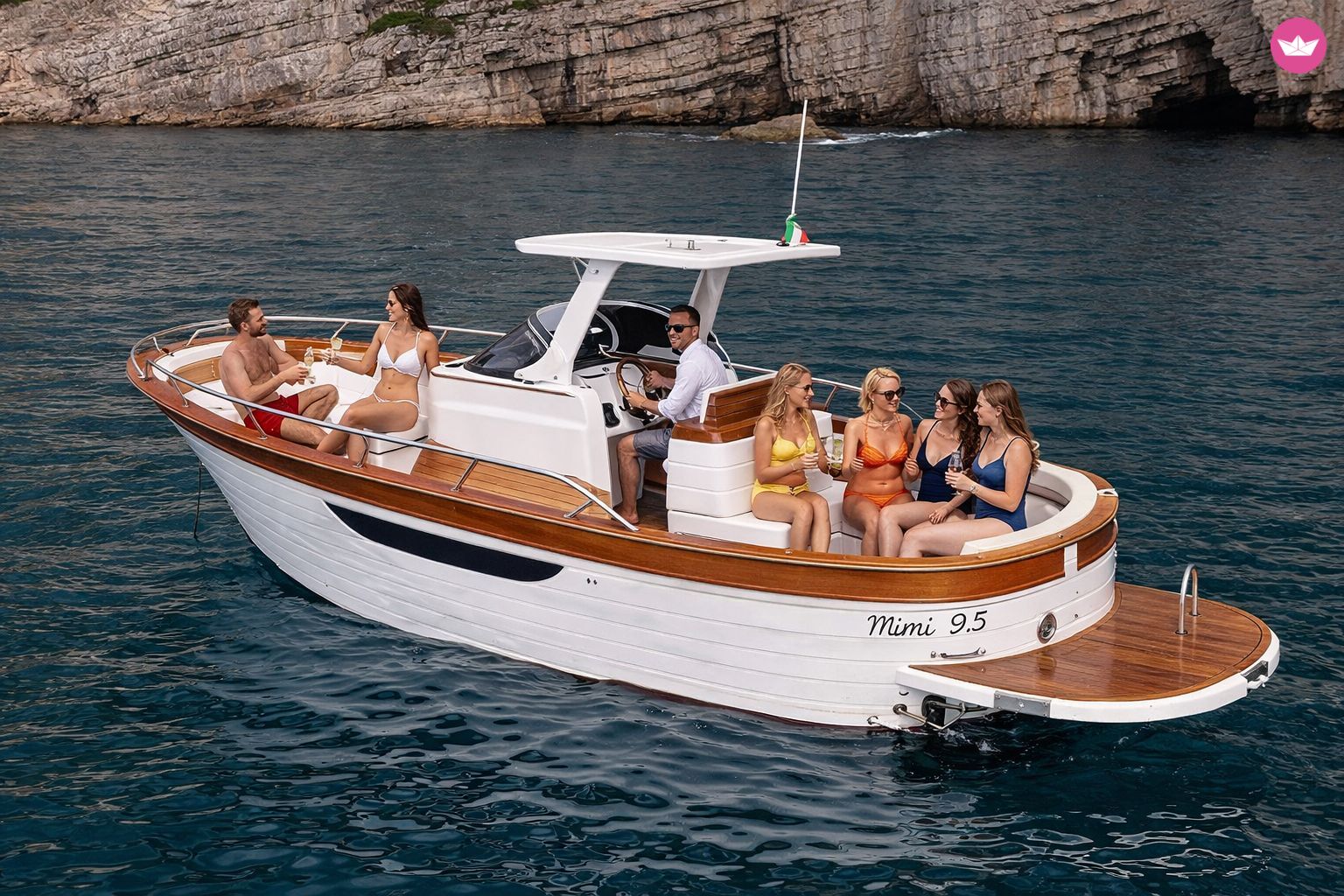 Bateau à moteur Mimi 9.5 Premium 550cv 2