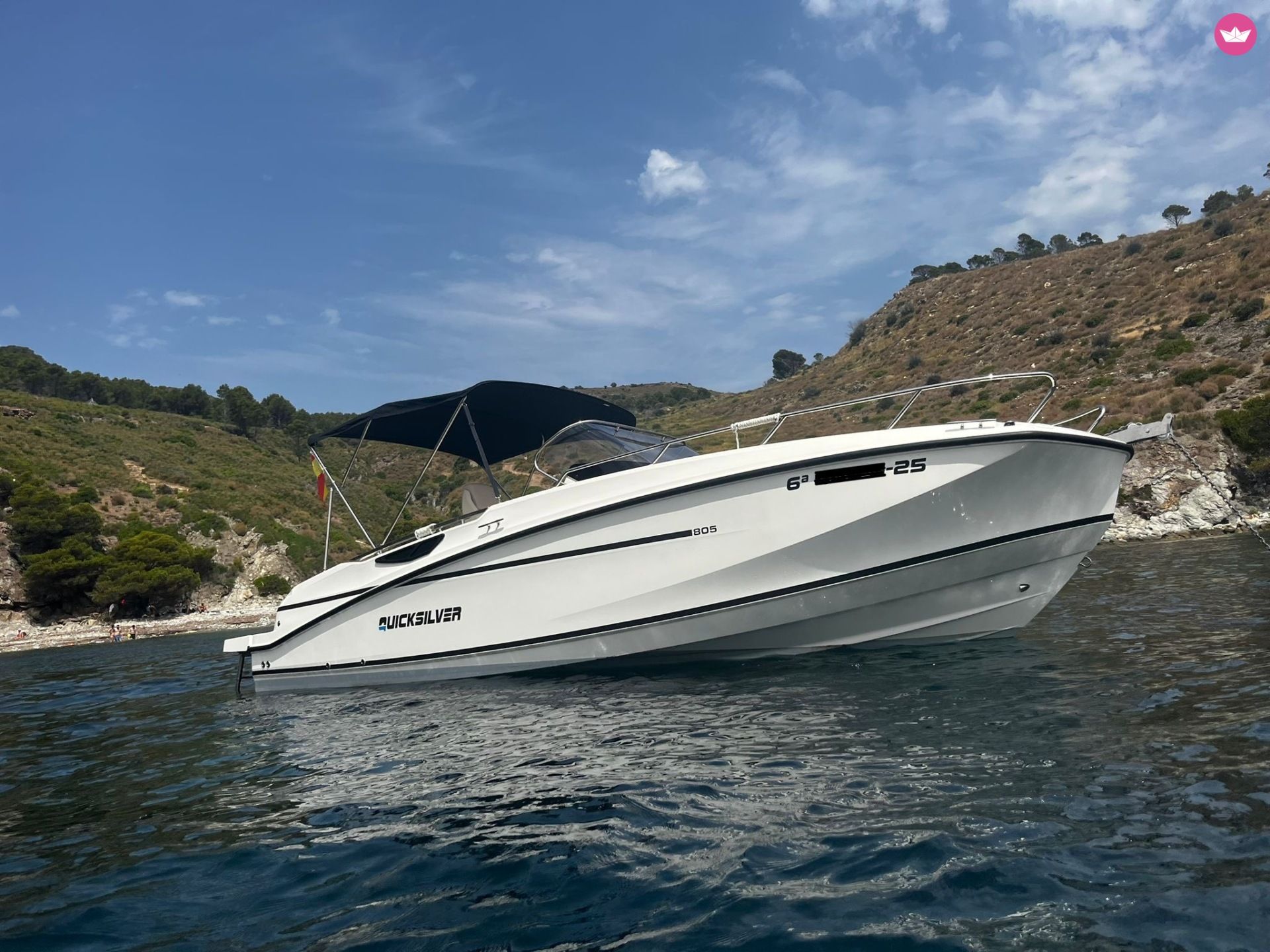 Bateau à moteur Quicksilver Quicksilver 805 open 250cv