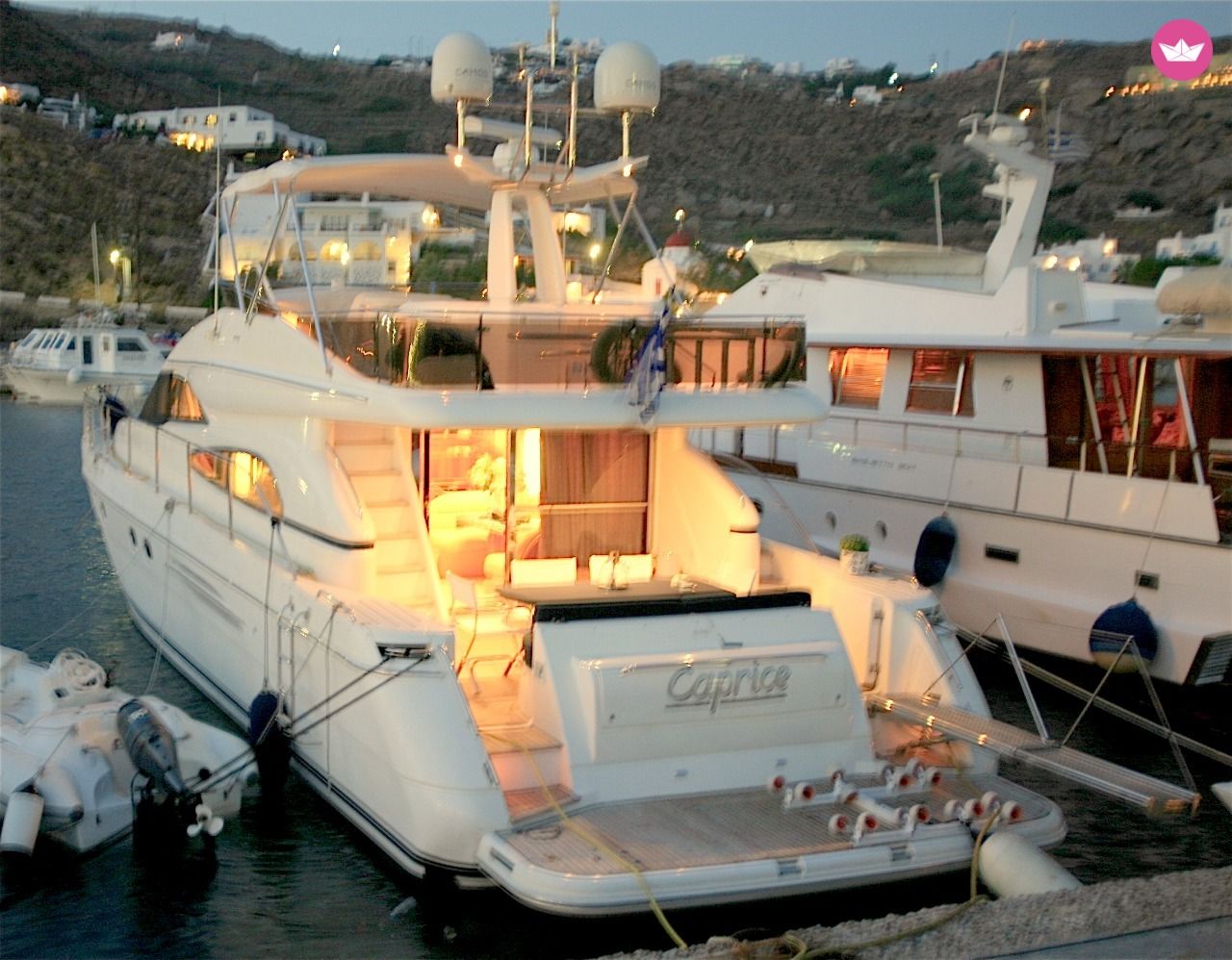 Rental Motorboat Princess Vikings 65 Athens