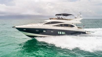 Rental Motorboat Sunseeker Flybridge Miami