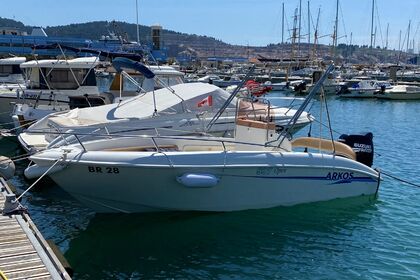 Hire Motorboat Arkos BR28 Bar