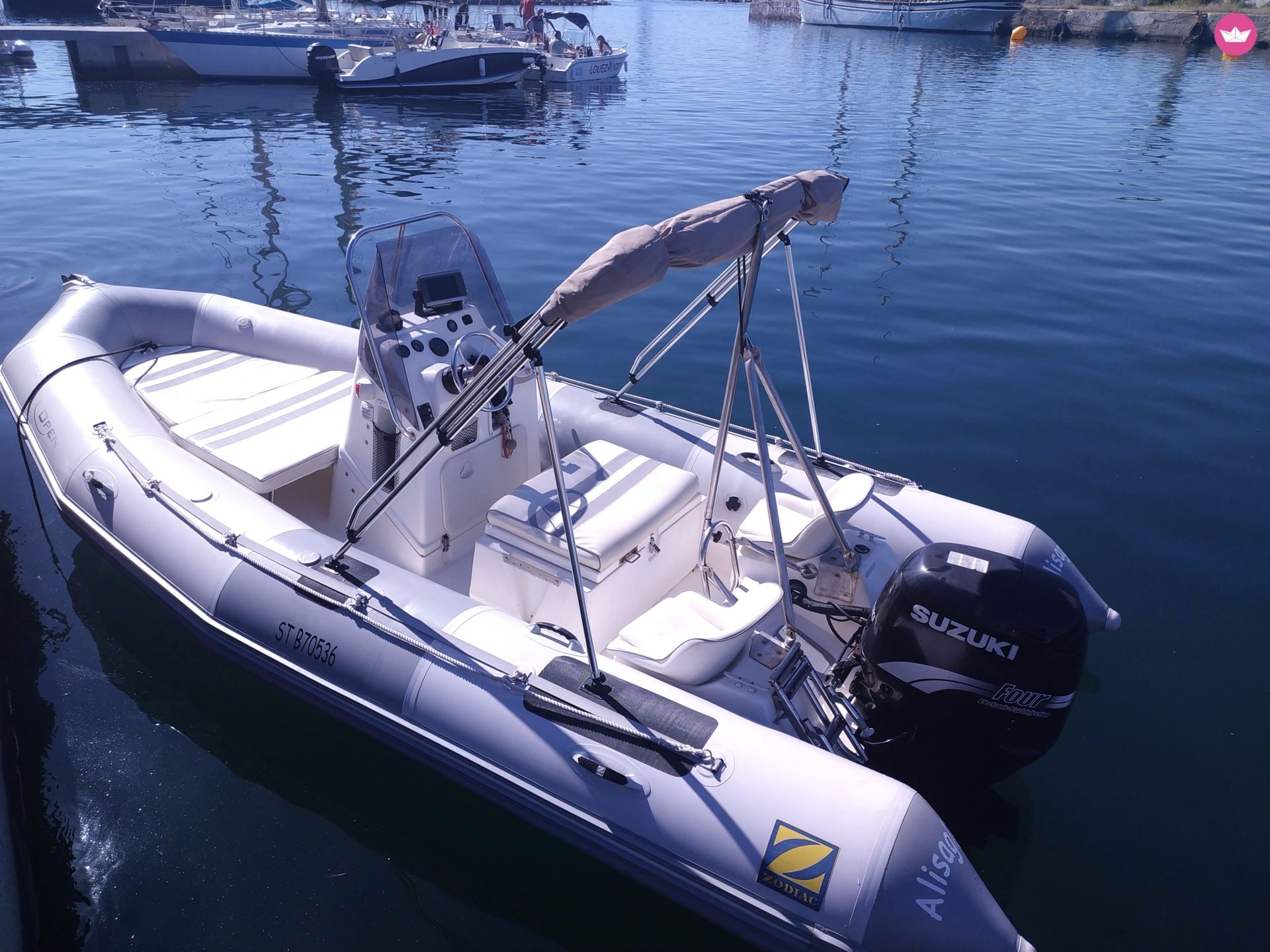 Semi-rigide Zodiac Pro Open 550 115cv 3