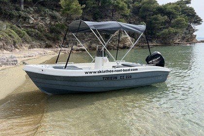 Charter Boat without licence  Zaggas Marine Aegeon Skiathos