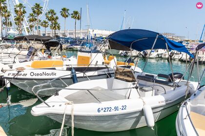 Aluguel Barco sem licença  VORAZ 500 Benalmádena