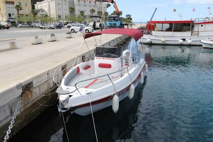 Rental Motorboat Blue Line 21 open Makarska