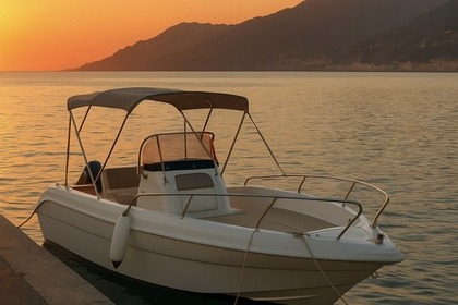 Noleggio Barca a motore Allegra Open 19 40 cavalli Salerno