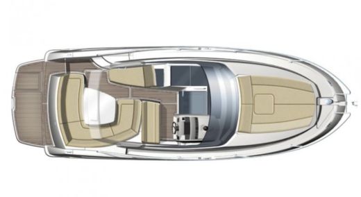 Motorboat Jeanneau Leader 8 Plan du bateau