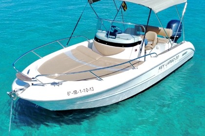 Alquiler Lancha Sessa Marine Key largo 20 Ibiza
