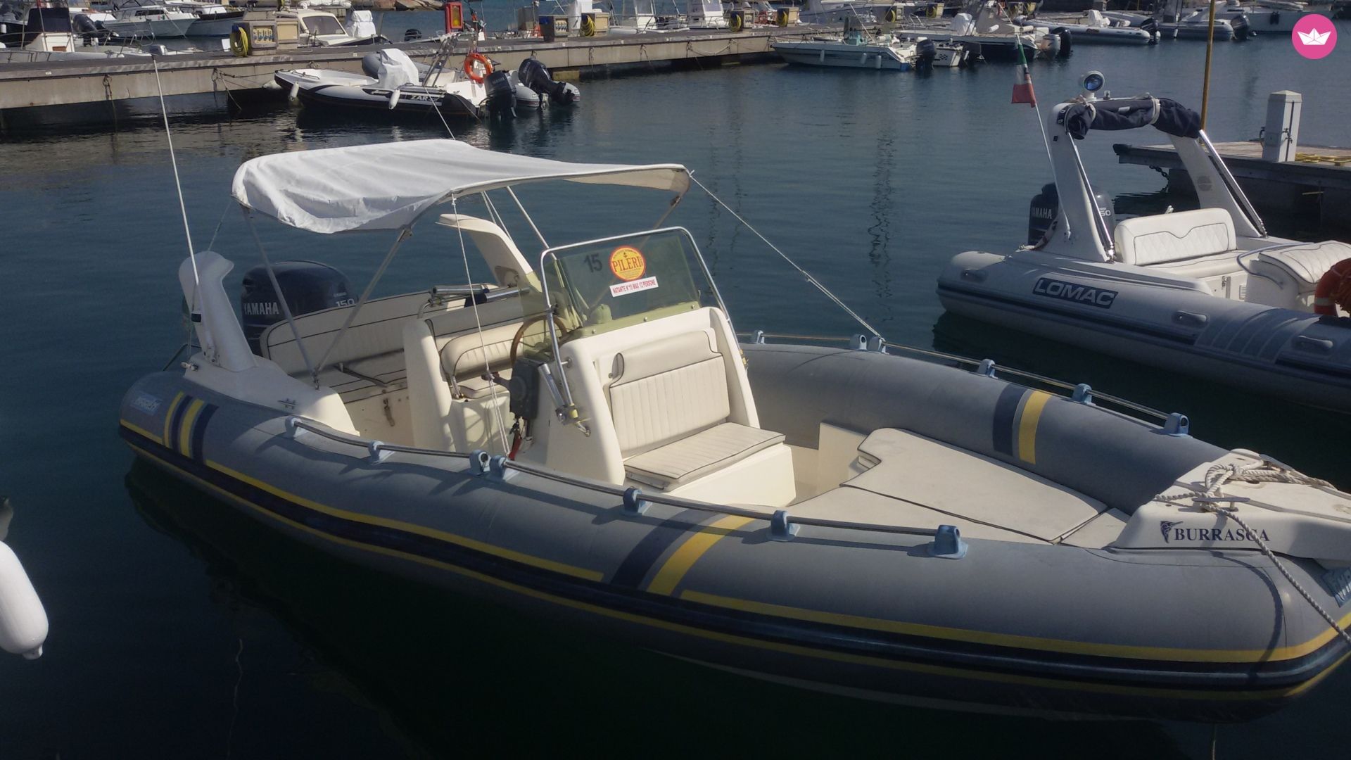 Semi-rigide Marlin 21 150cv 2