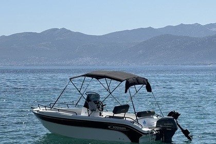 Rental Boat without license  Poseidon Blu Water 170 Nea Styra